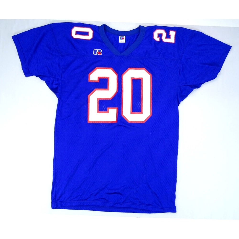 Vintage Buffalo Bills Russell Athletic NFL Jersey USA #20 Size XL Jones Henry